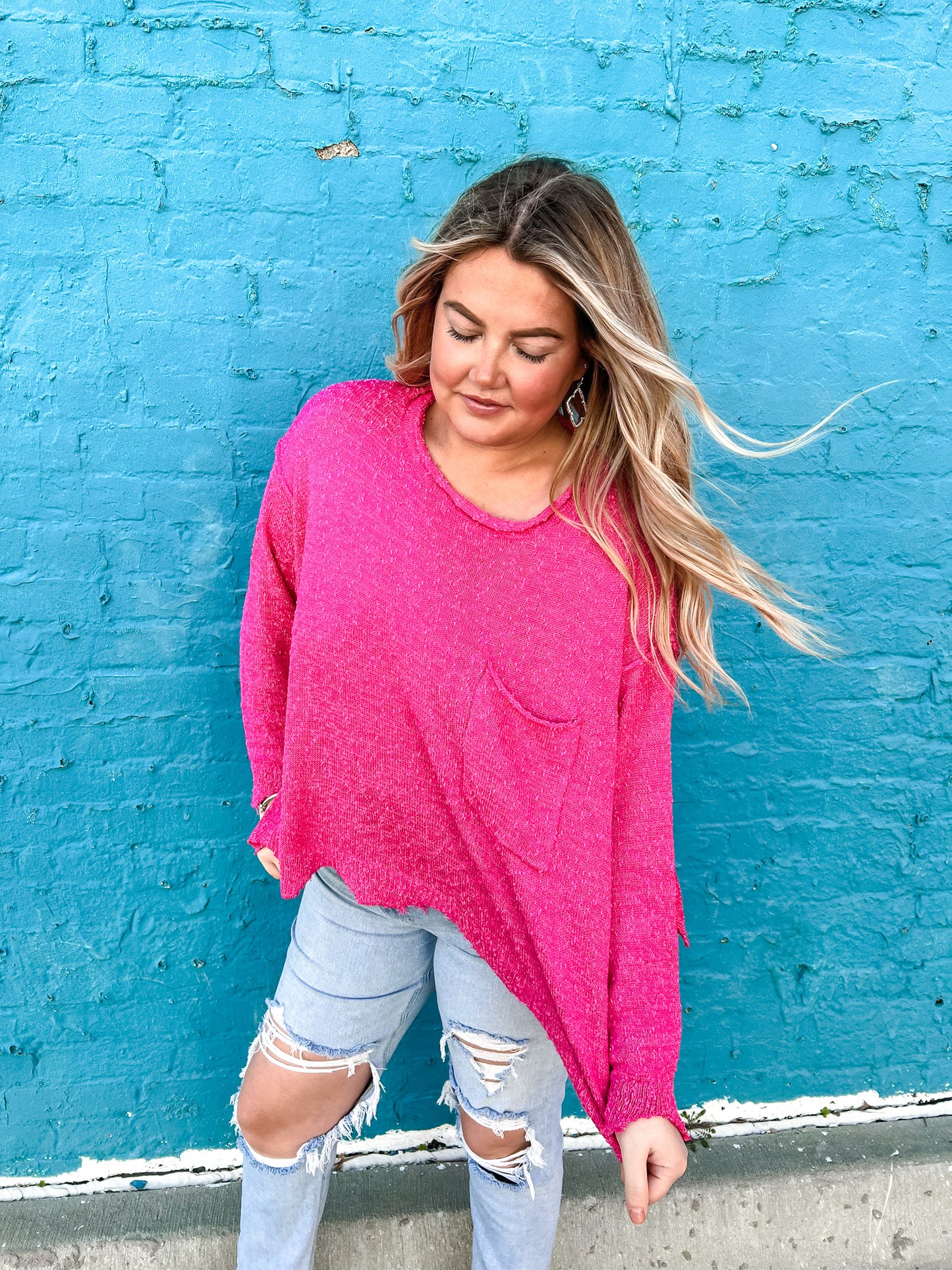 Bubblegum Knit Sweater