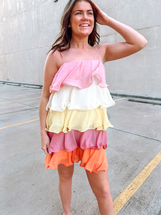 Cupcake Ruffled Dress