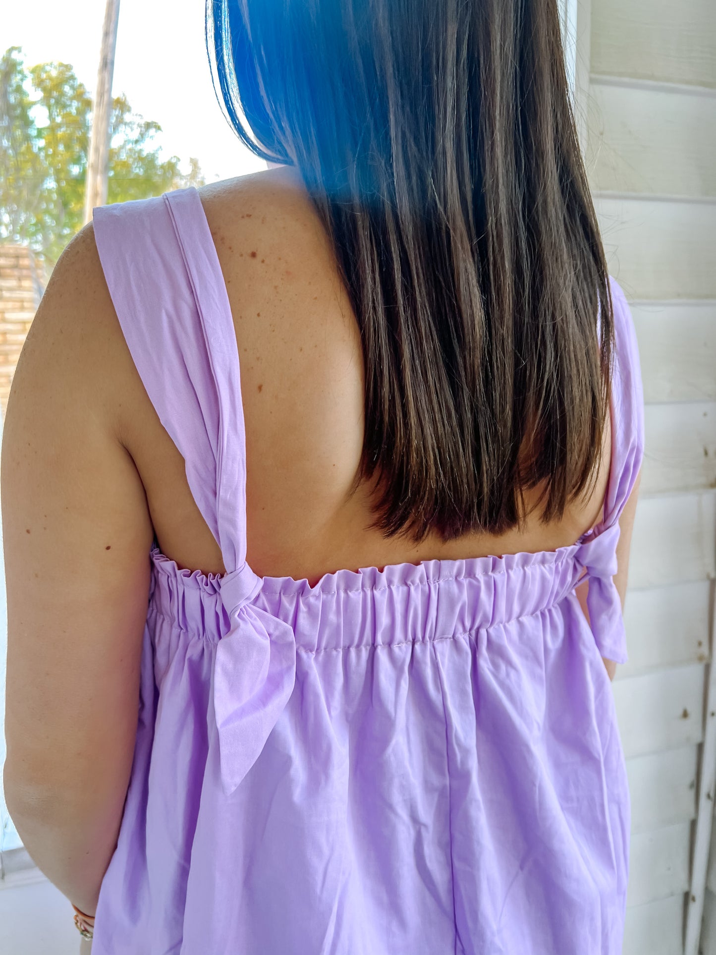 Lilac Babydoll Dress